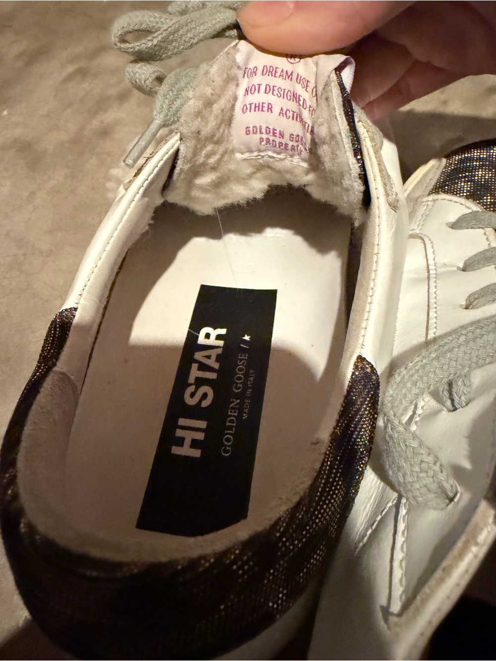 Golden Goose Hi-Star Sneaker - Picture 9 of 11